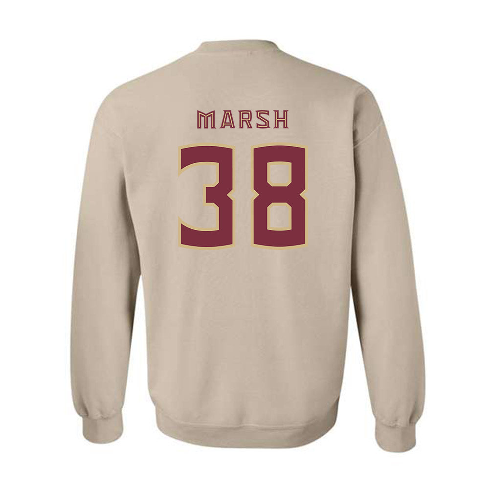 FSU - NCAA Baseball : Clancy Marsh - Replica Shersey Crewneck Sweatshirt-1