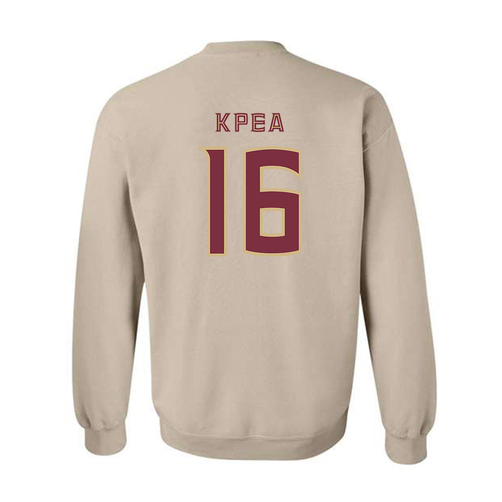 FSU - NCAA Women's Volleyball : Nenu Kpea - Replica Shersey Crewneck Sweatshirt-1