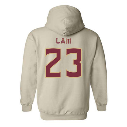 FSU - NCAA Beach Volleyball : Elena Lam - Replica Shersey Hooded Sweatshirt-1