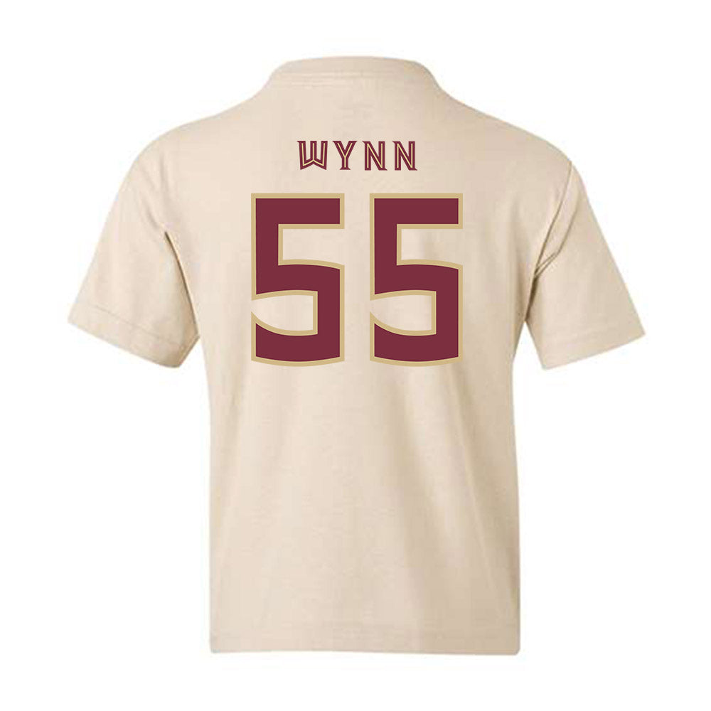 FSU - NCAA Football : Kevin Wynn - Replica Shersey Youth T-Shirt-1