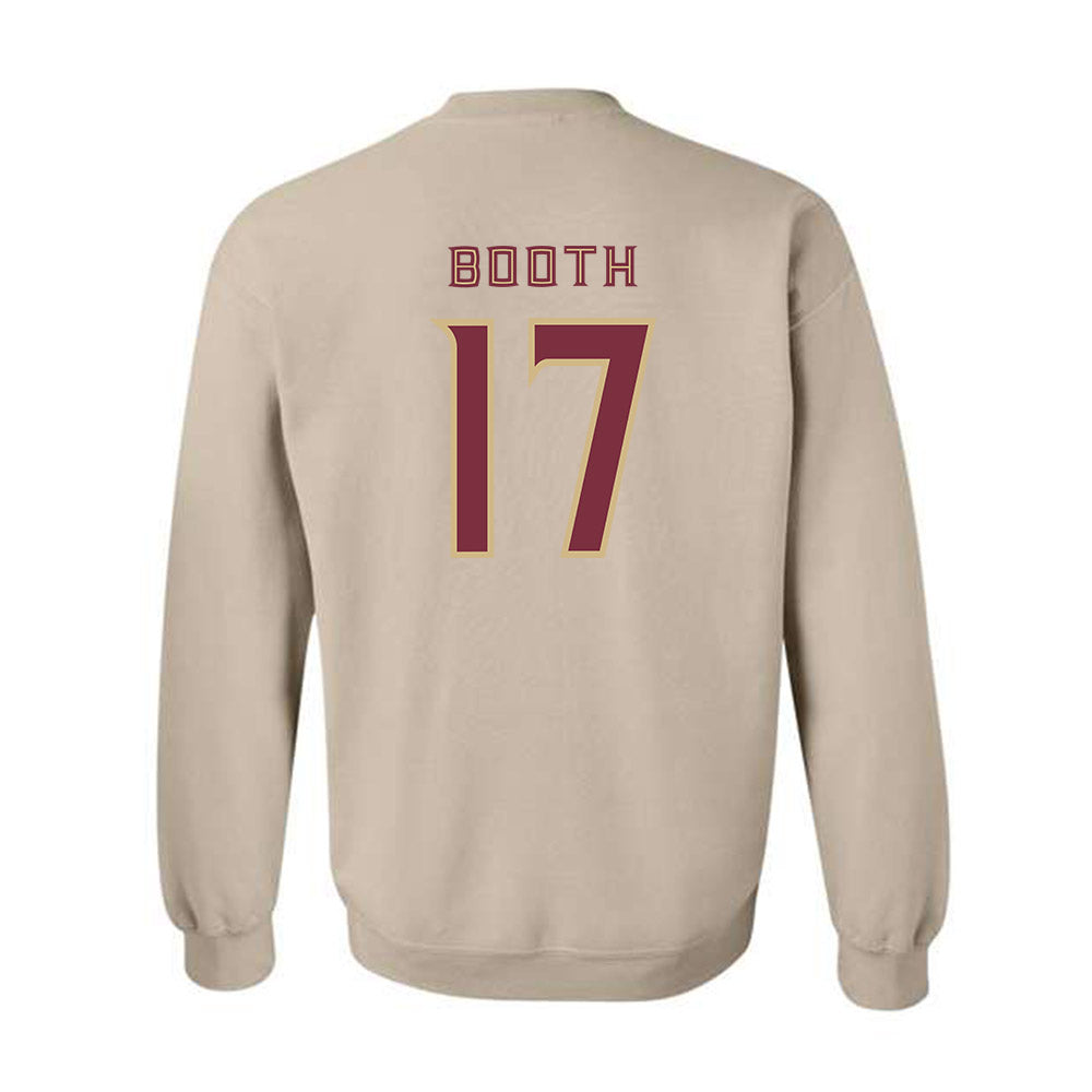 FSU - NCAA Women's Lacrosse : Hadley Booth - Replica Shersey Crewneck Sweatshirt-1