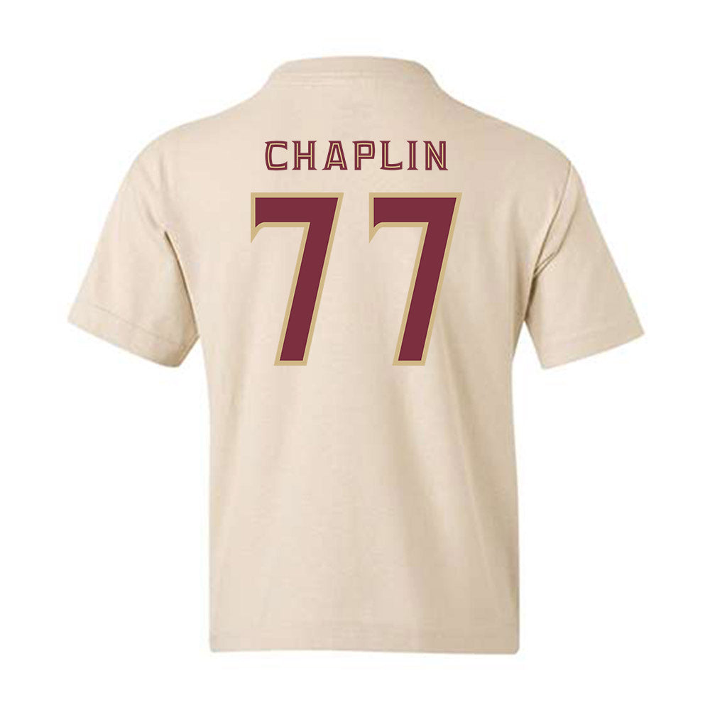 FSU - NCAA Football : Xavier Chaplin - Replica Shersey Youth T-Shirt-1
