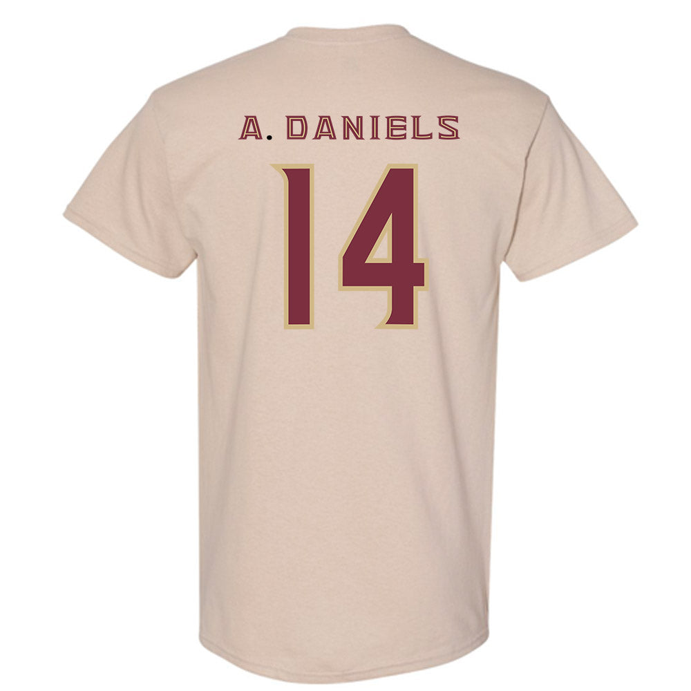 FSU - NCAA Football : Ashton Daniels - Replica Shersey T-Shirt-1
