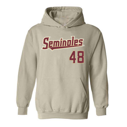 FSU - NCAA Football : Caleb Bowers - Replica Shersey Hooded Sweatshirt-0