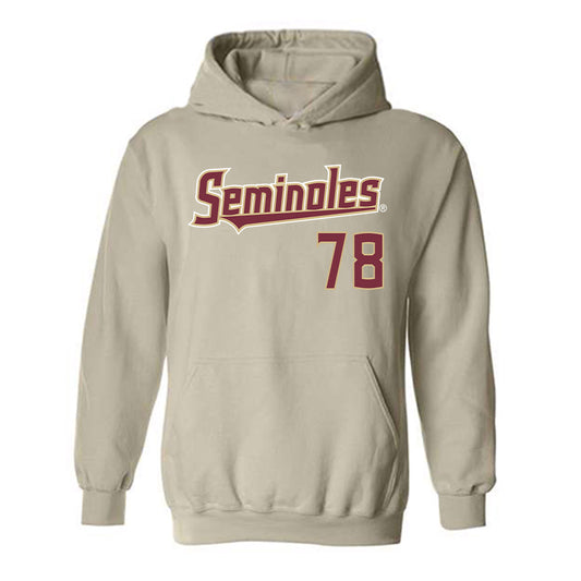 FSU - NCAA Football : Jayden Todd - Replica Shersey Hooded Sweatshirt-0