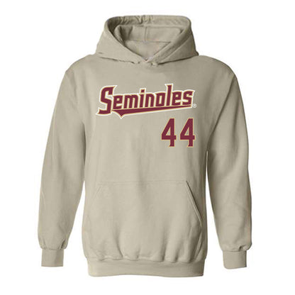 FSU - NCAA Softball : Isabella Ruggiero - Replica Shersey Hooded Sweatshirt-0