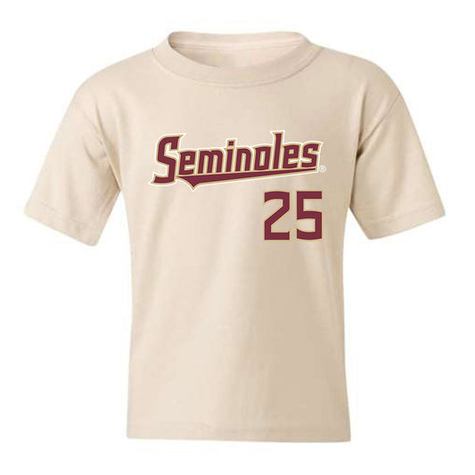 FSU - NCAA Baseball : Hunter Carns - Replica Shersey Youth T-Shirt