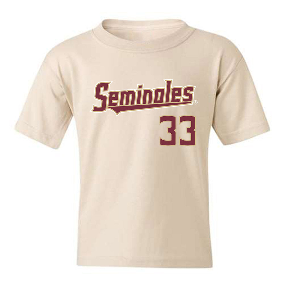 FSU - NCAA Softball : Lisabella Dimitrijevic - Replica Shersey Youth T-Shirt-0