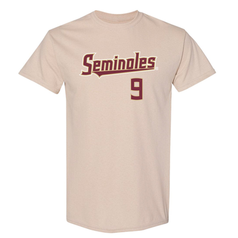 FSU - NCAA Baseball : John Stuetzer - Replica Shersey T-Shirt-0