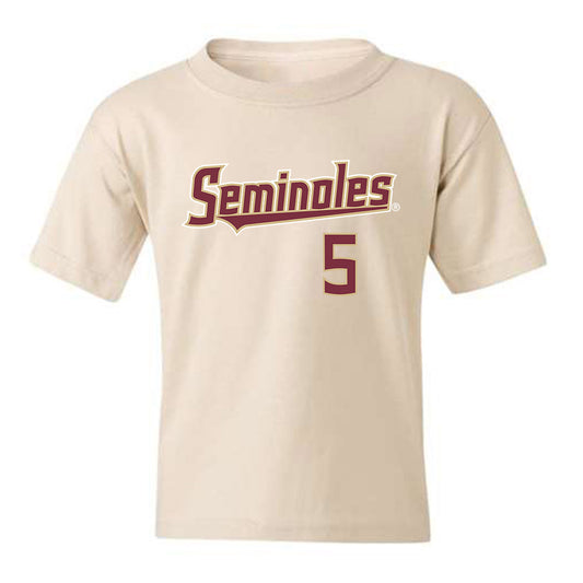 FSU - NCAA Women's Soccer : Giana Riley - Replica Shersey Youth T-Shirt