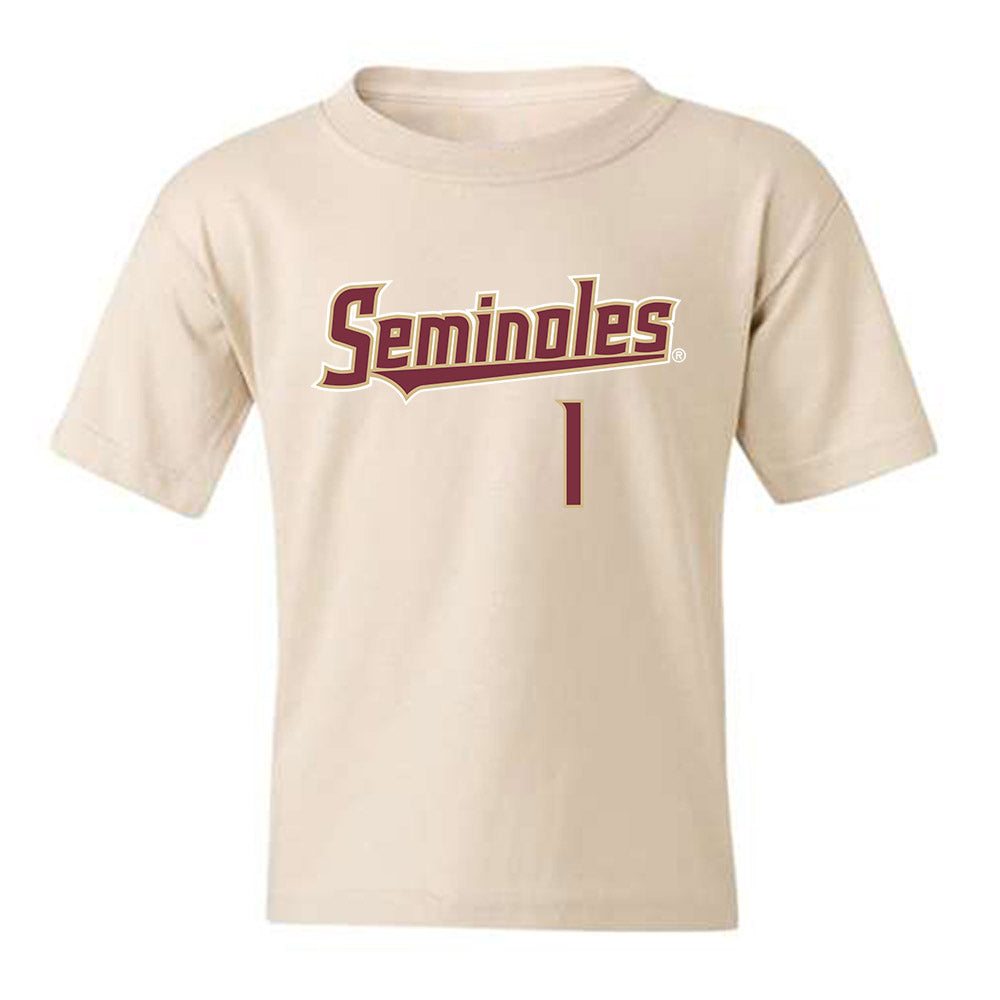 FSU - NCAA Women's Soccer : Kate Ockene - Replica Shersey Youth T-Shirt-0