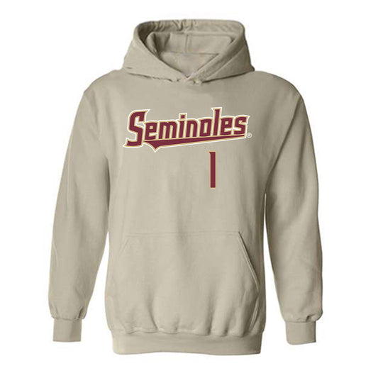 FSU - NCAA Women's Basketball : Mari Gerton - Replica Shersey Hooded Sweatshirt-0