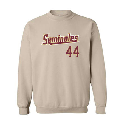 FSU - NCAA Softball : Isabella Ruggiero - Replica Shersey Crewneck Sweatshirt-0