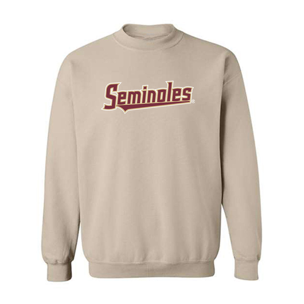 FSU - NCAA Women's Tennis : Abby Kelliher - Replica Shersey Crewneck Sweatshirt-0