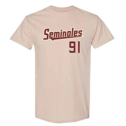 FSU - NCAA Football : Cam Brooks - Replica Shersey T-Shirt-0