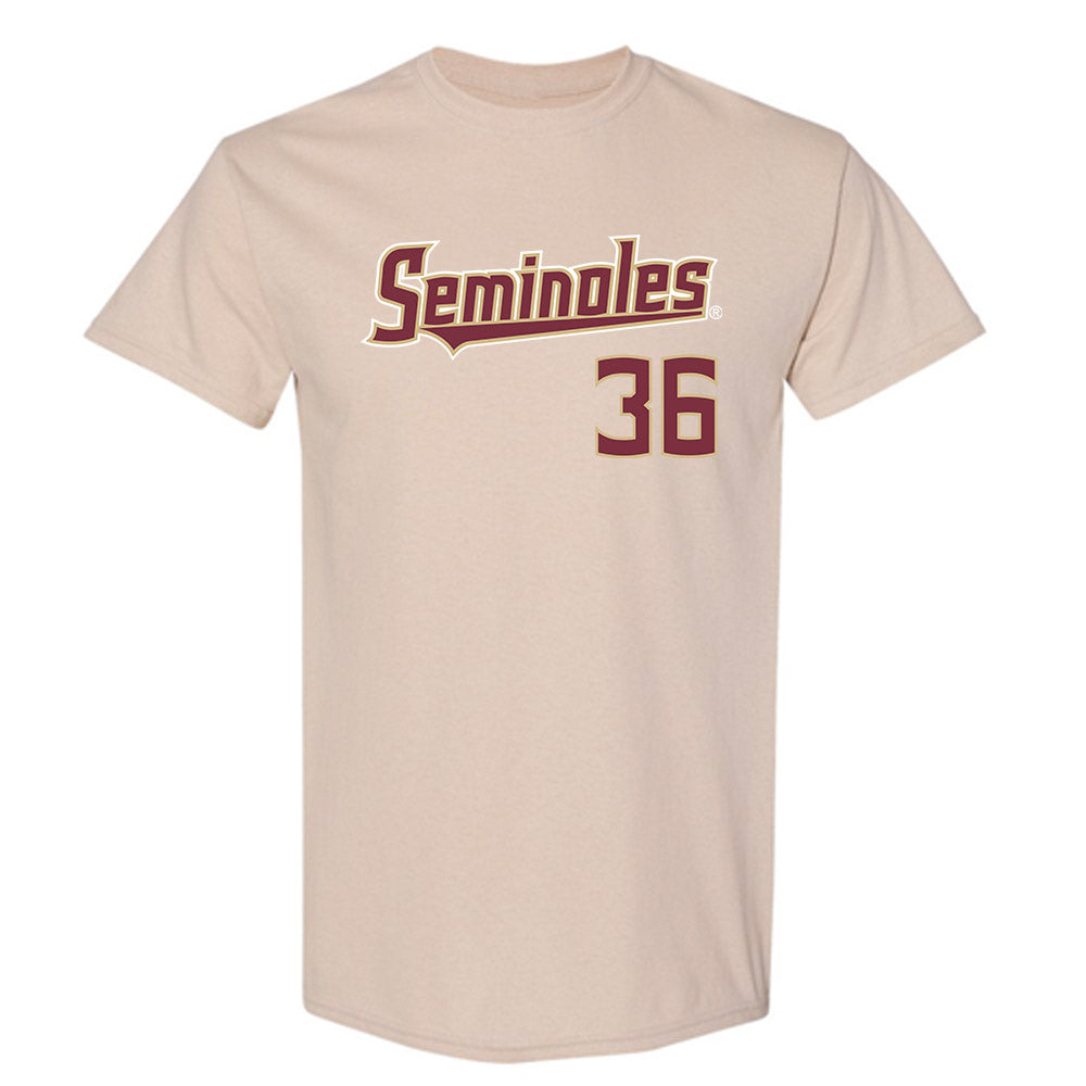 FSU - NCAA Baseball : Mookie Rodriguez - Replica Shersey T-Shirt-0