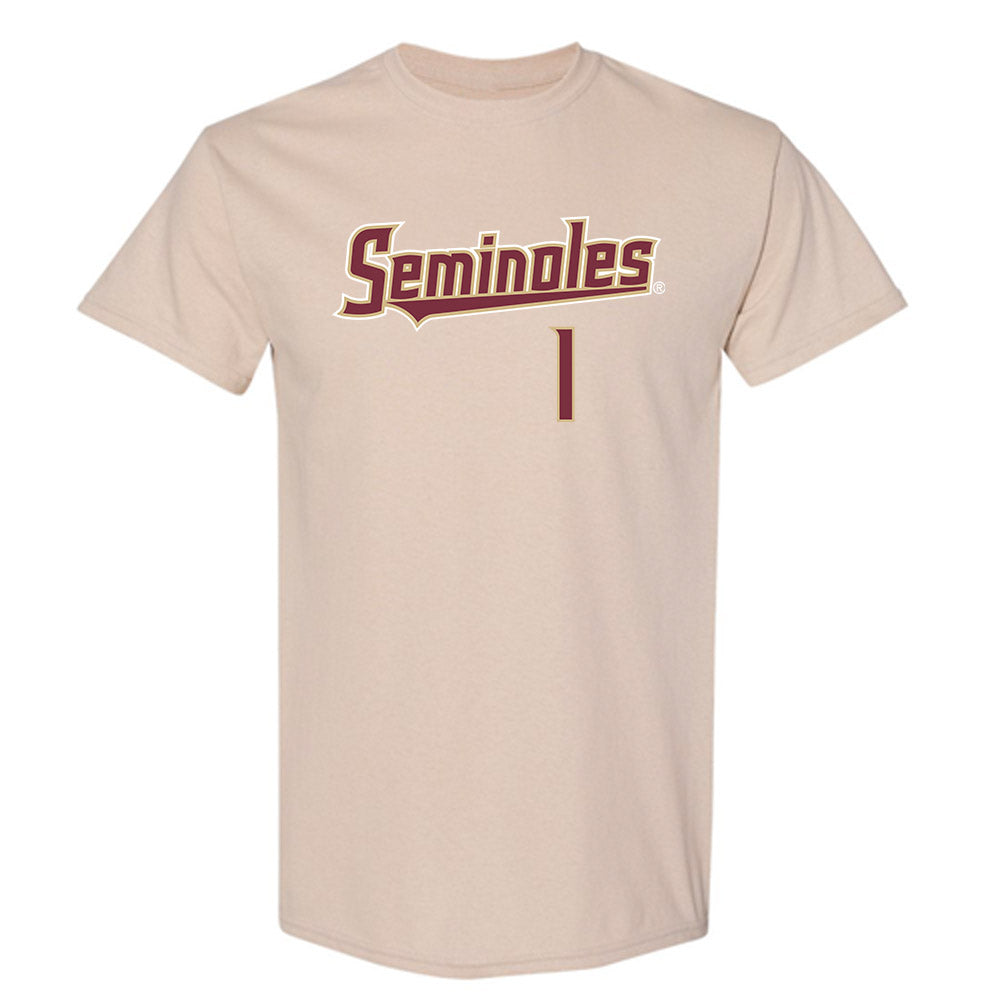 FSU - NCAA Women's Lacrosse : Sienna Cassella - Replica Shersey T-Shirt-0