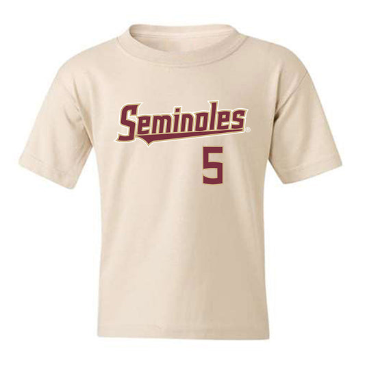 FSU - NCAA Women's Soccer : Bridget Mutipula - Replica Shersey Youth T-Shirt-0