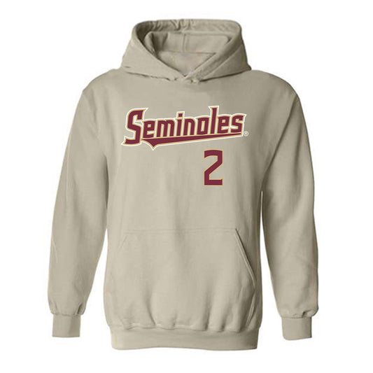FSU - NCAA Women's Soccer : Ryana Dill - Replica Shersey Hooded Sweatshirt-0