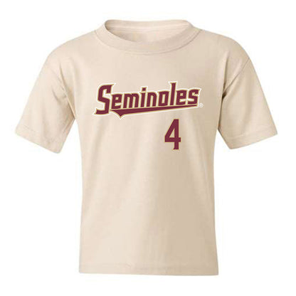 FSU - NCAA Beach Volleyball : Jess Horwath - Replica Shersey Youth T-Shirt-0