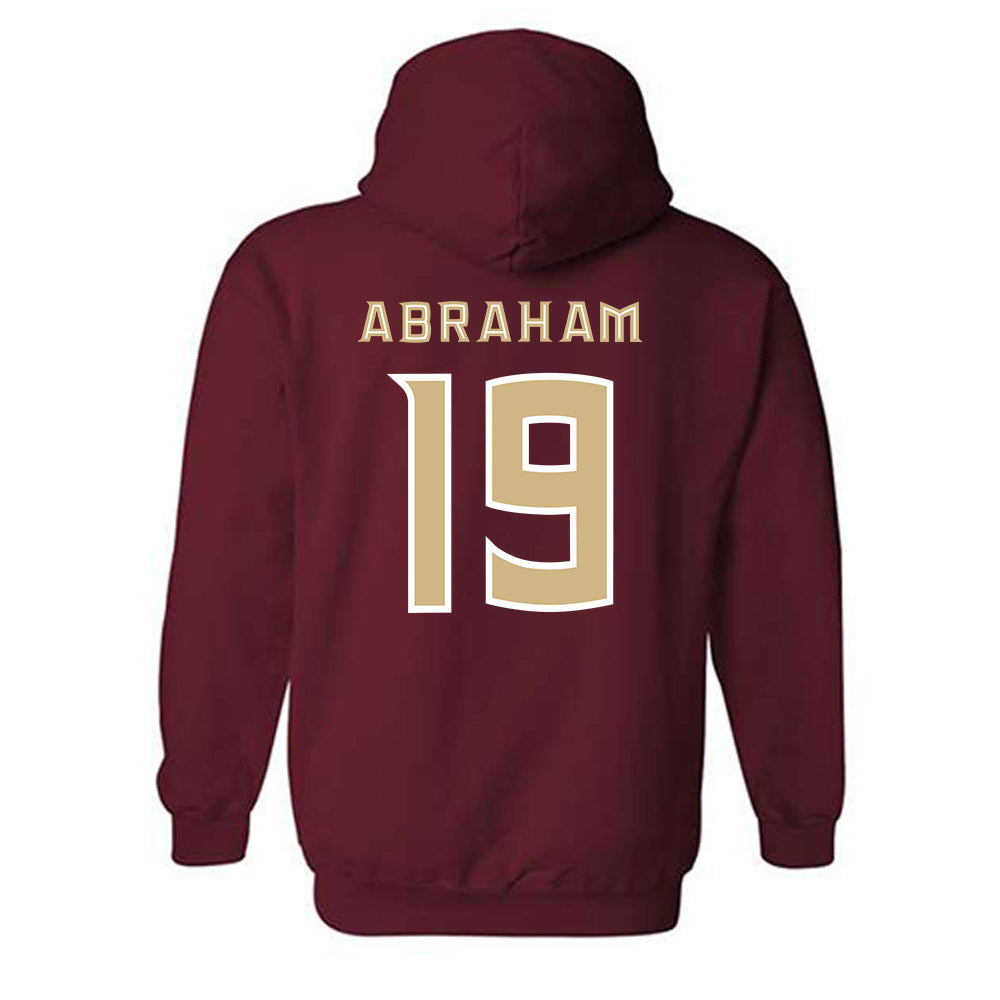 FSU - NCAA Baseball : John Abraham - Replica Shersey Hooded Sweatshirt-1