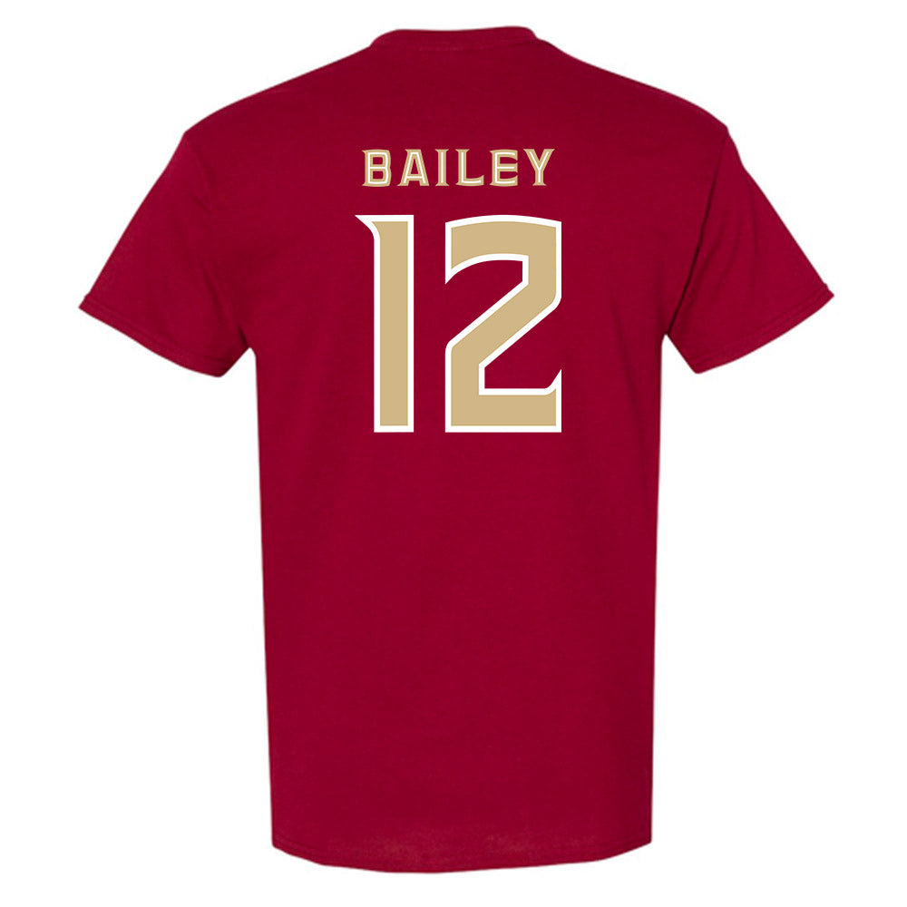 FSU - NCAA Baseball : Myles Bailey - Replica Shersey T-Shirt-1