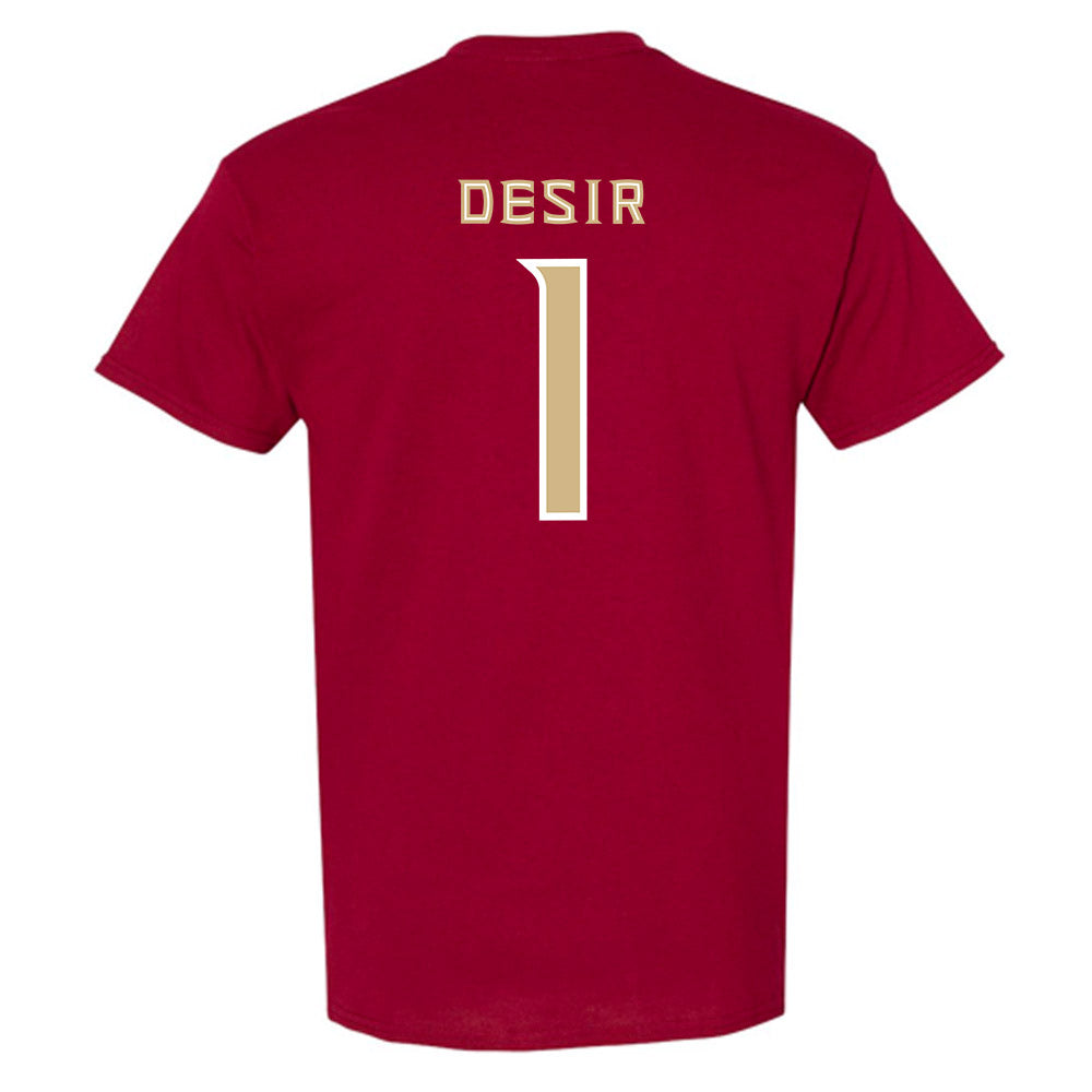 FSU - NCAA Football : Darryll Desir - Replica Shersey T-Shirt-1