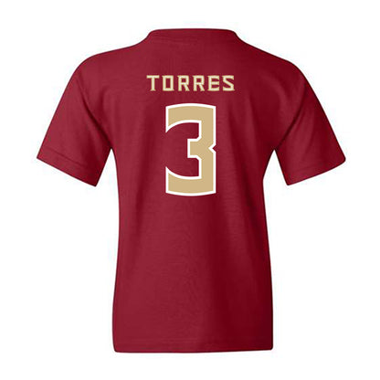 FSU - NCAA Softball : Isabella Torres - Replica Shersey Youth T-Shirt-1