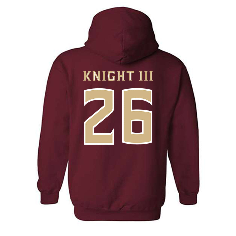 FSU - NCAA Football : Ricky Knight III - Replica Shersey Hooded Sweatshirt-1