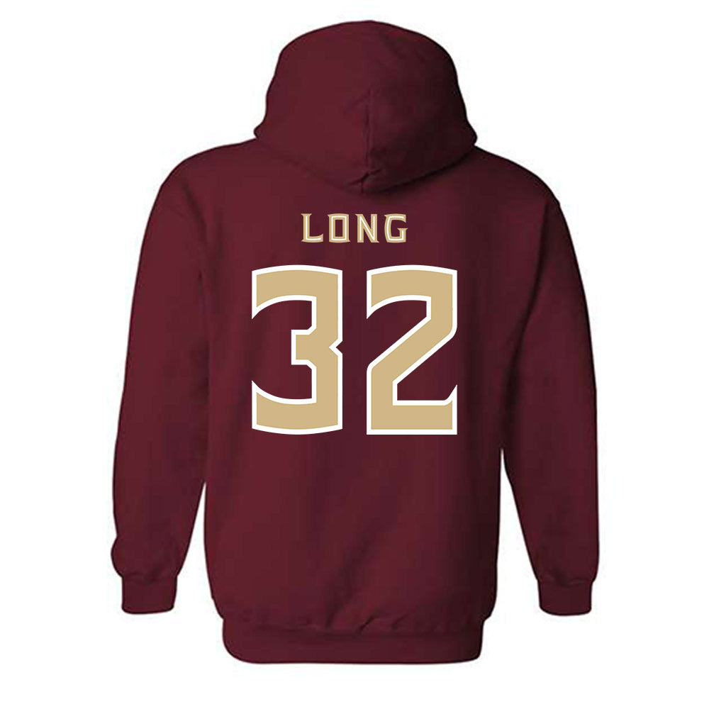 FSU - NCAA Women's Lacrosse : Brooke Long - Replica Shersey Hooded Sweatshirt-1