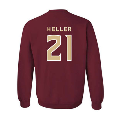 FSU - NCAA Softball : Marin Heller - Replica Shersey Crewneck Sweatshirt-1