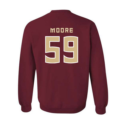 FSU - NCAA Football : Steven Moore - Replica Shersey Crewneck Sweatshirt-1