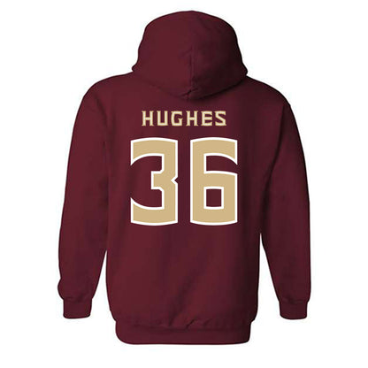 FSU - NCAA Football : Daniel Hughes - Replica Shersey Hooded Sweatshirt-1