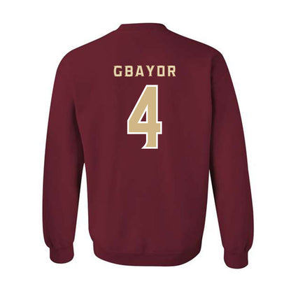 FSU - NCAA Football : Mikai Gbayor - Replica Shersey Crewneck Sweatshirt-1