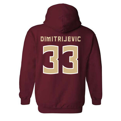 FSU - NCAA Softball : Lisabella Dimitrijevic - Replica Shersey Hooded Sweatshirt-1