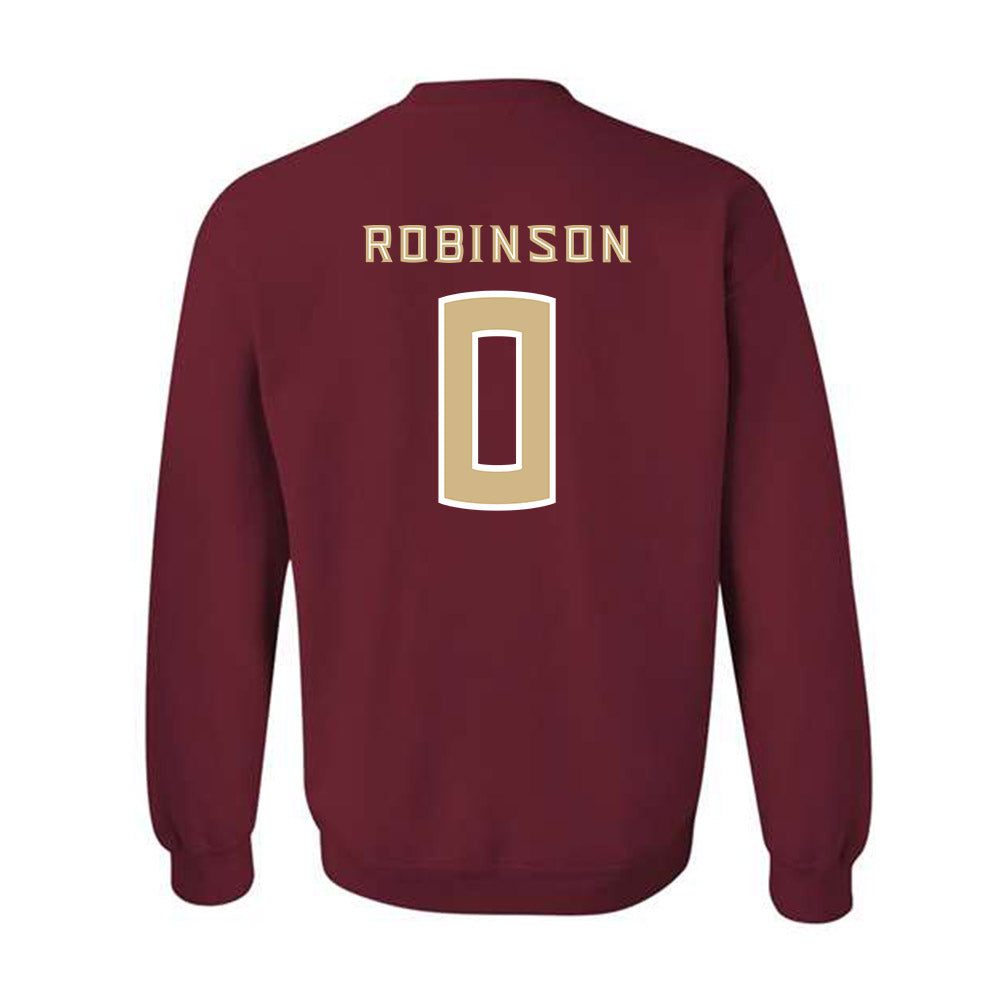 FSU - NCAA Football : Duce Robinson - Replica Shersey Crewneck Sweatshirt-1