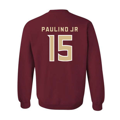FSU - NCAA Baseball : Kelvyn Paulino Jr - Replica Shersey Crewneck Sweatshirt-1