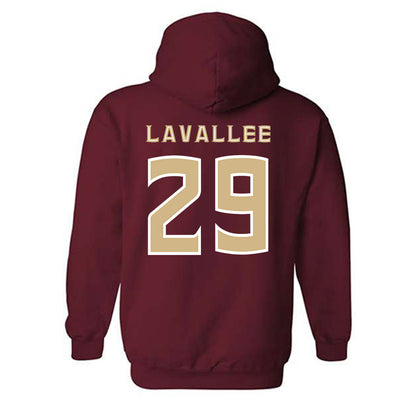 FSU - NCAA Football : Caleb LaVallee - Replica Shersey Hooded Sweatshirt-1