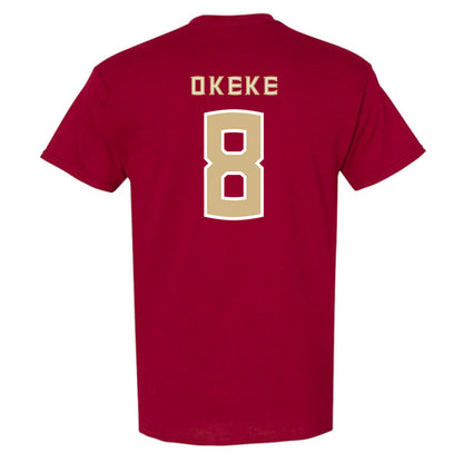 FSU - NCAA Women's Soccer : Janet Okeke - Replica Shersey T-Shirt-1
