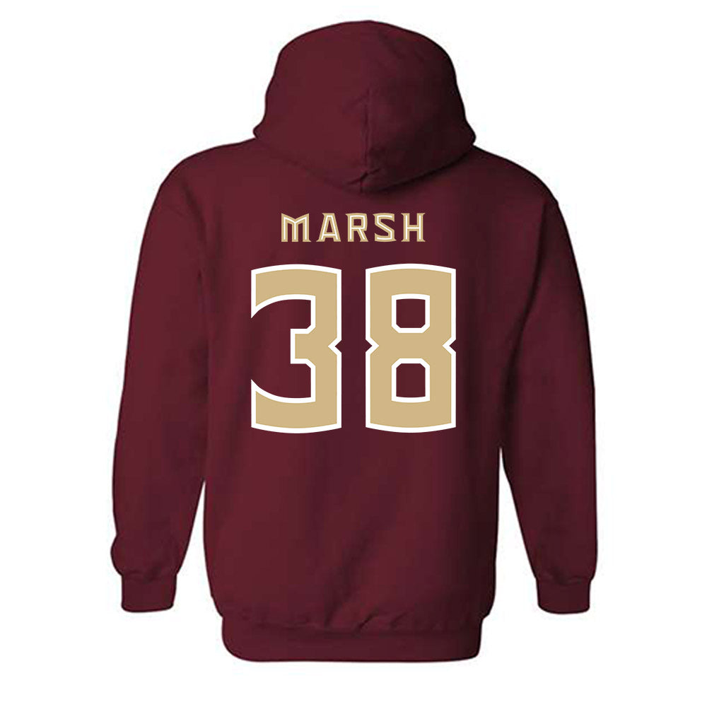 FSU - NCAA Baseball : Clancy Marsh - Replica Shersey Hooded Sweatshirt-1