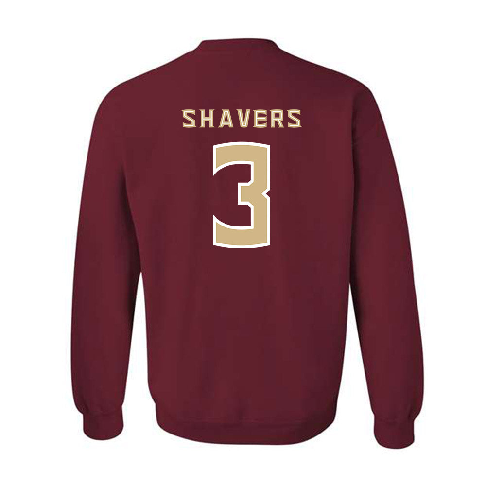 FSU - NCAA Women's Basketball : Jasmine Shavers - Replica Shersey Crewneck Sweatshirt-1