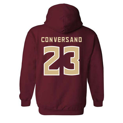 FSU - NCAA Women's Lacrosse : Mackenzie Conversano - Replica Shersey Hooded Sweatshirt-1