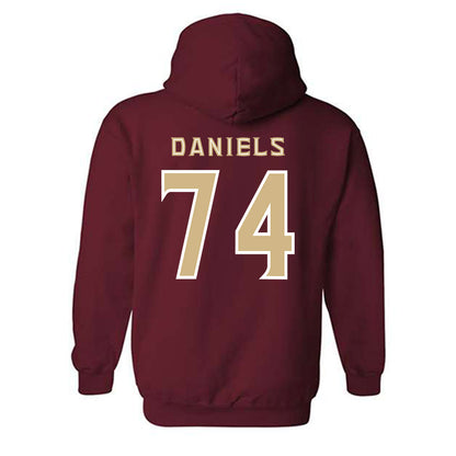 FSU - NCAA Football : Jonathan Daniels - Replica Shersey Hooded Sweatshirt-1