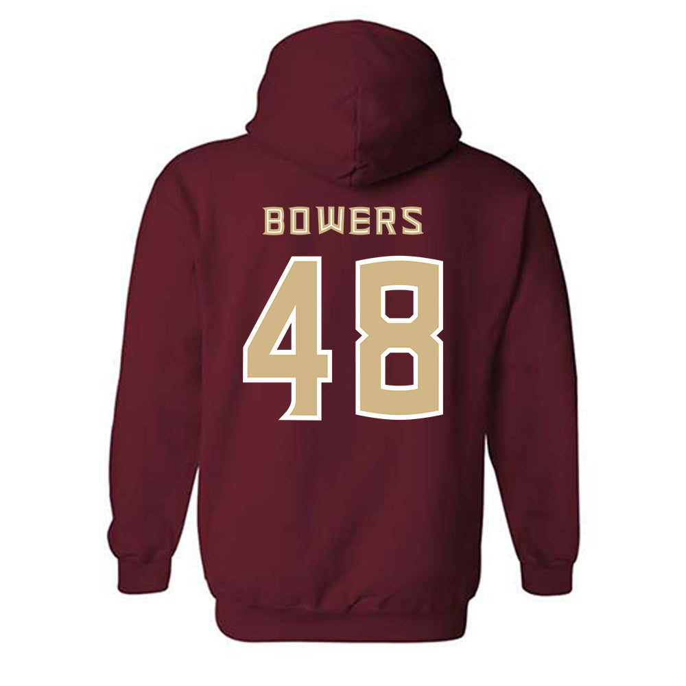 FSU - NCAA Football : Caleb Bowers - Replica Shersey Hooded Sweatshirt-1