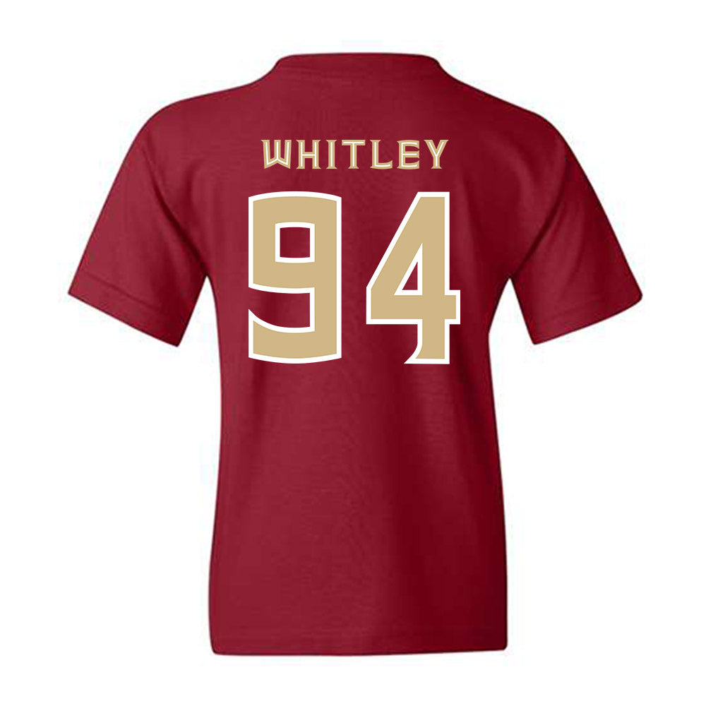 FSU - NCAA Football : Franklin Whitley - Replica Shersey Youth T-Shirt-1