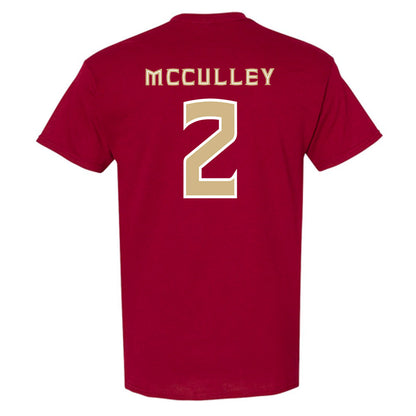 FSU - NCAA Baseball : Carter McCulley - Replica Shersey T-Shirt-1