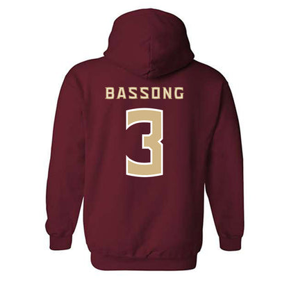 FSU - NCAA Men's Basketball : Thomas Bassong - Replica Shersey Hooded Sweatshirt-1