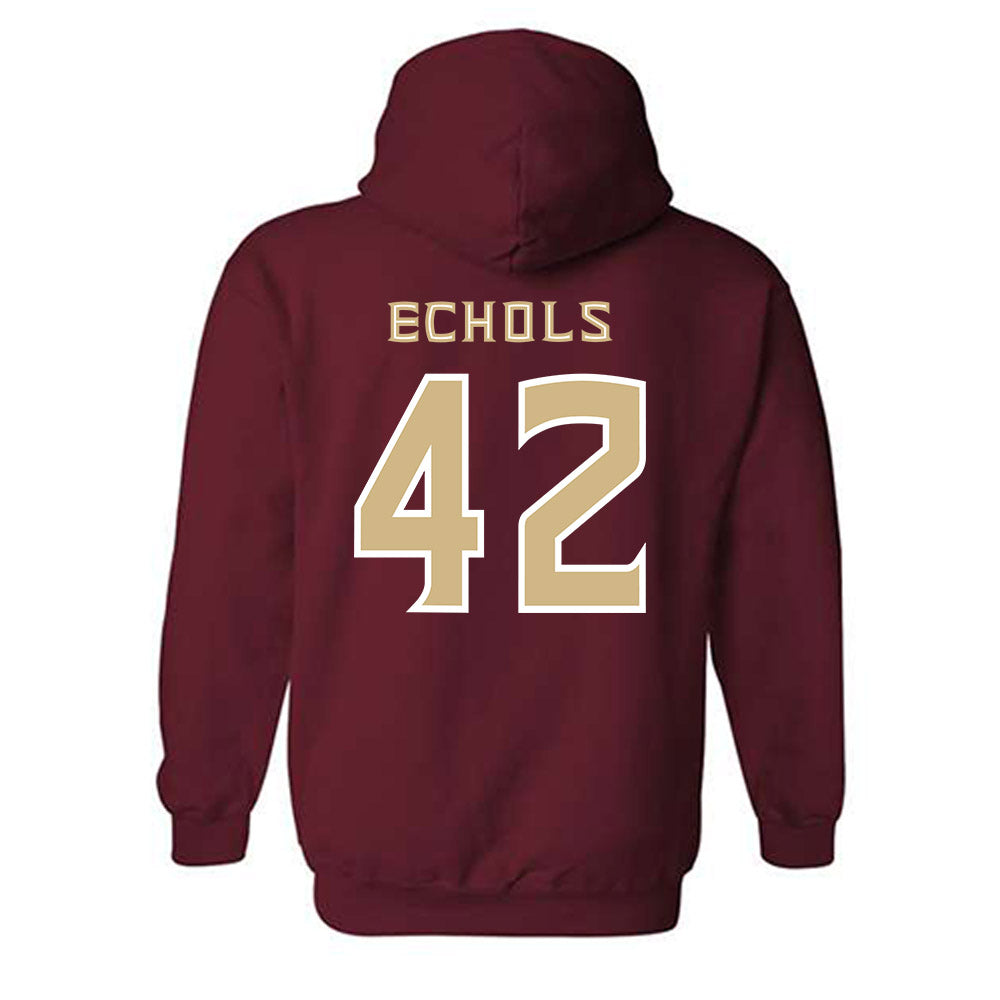 FSU - NCAA Baseball : Jake Echols - Replica Shersey Hooded Sweatshirt-1
