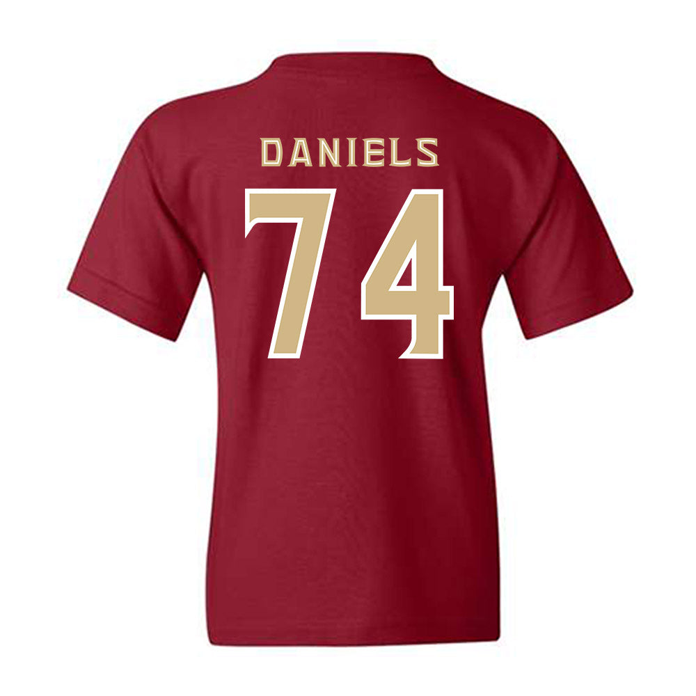 FSU - NCAA Football : Jonathan Daniels - Replica Shersey Youth T-Shirt-1