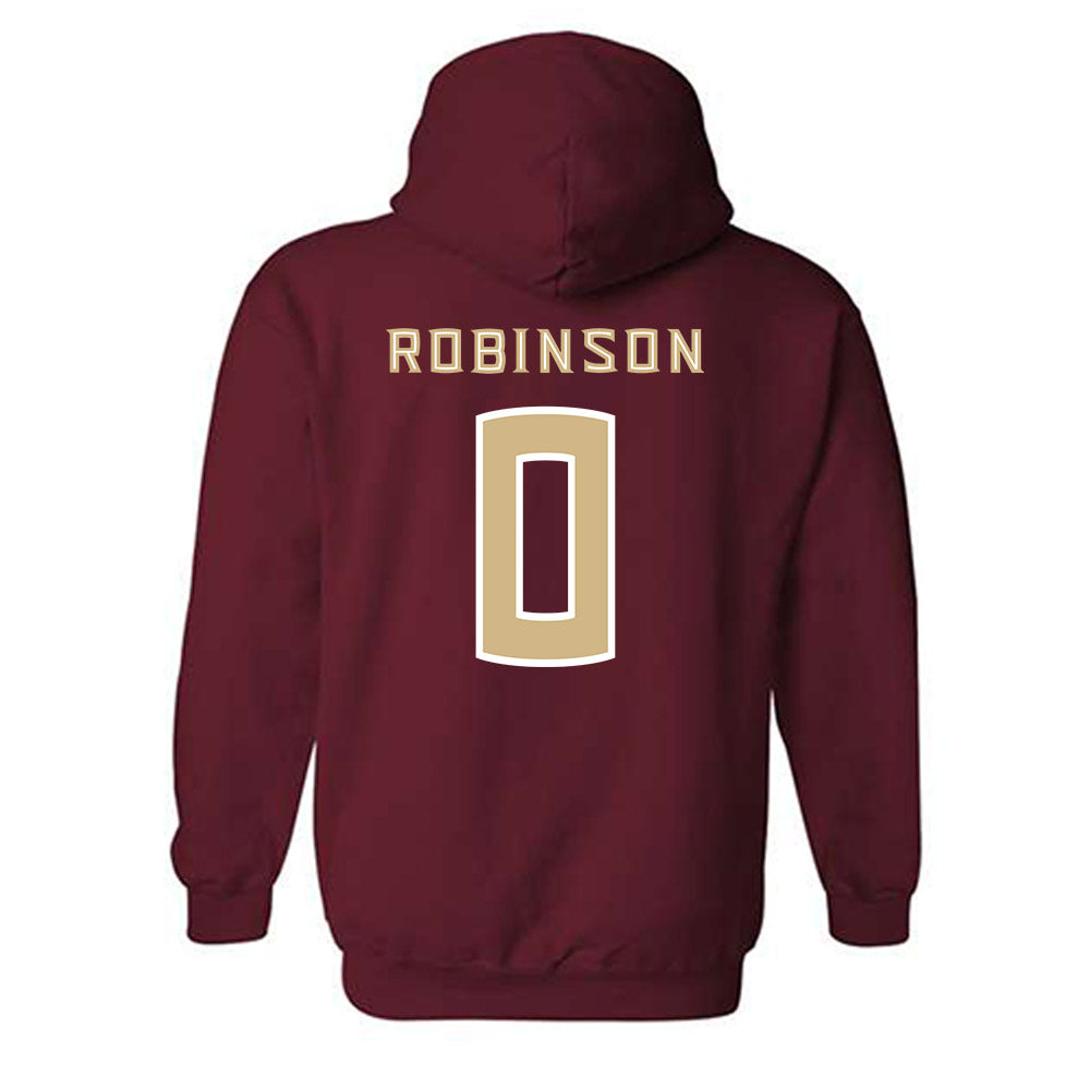 FSU - NCAA Football : Duce Robinson - Replica Shersey Hooded Sweatshirt-1